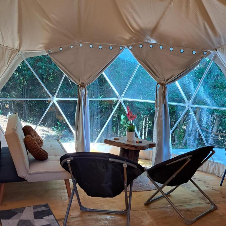 Domo Glamping en el bosque - Coñaripe - Tent - 11