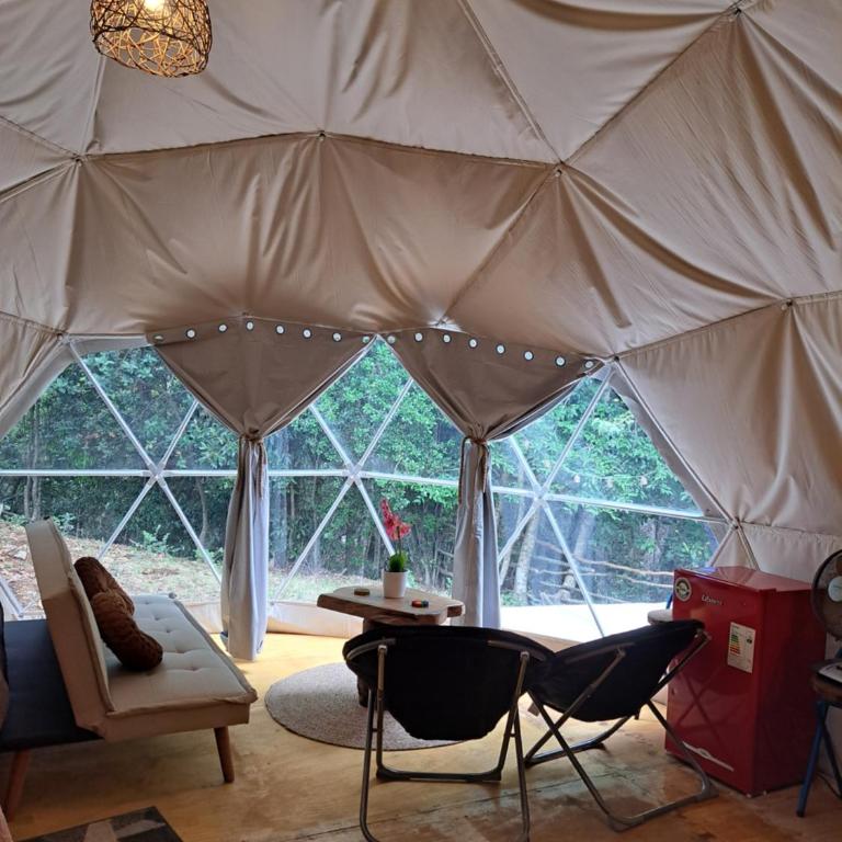 Domo Glamping en el bosque - Coñaripe - Tent - 3