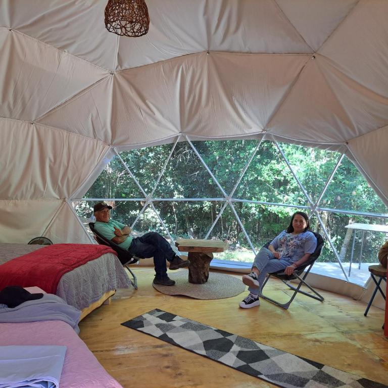 Domo Glamping en el bosque - Coñaripe - Tent - 6