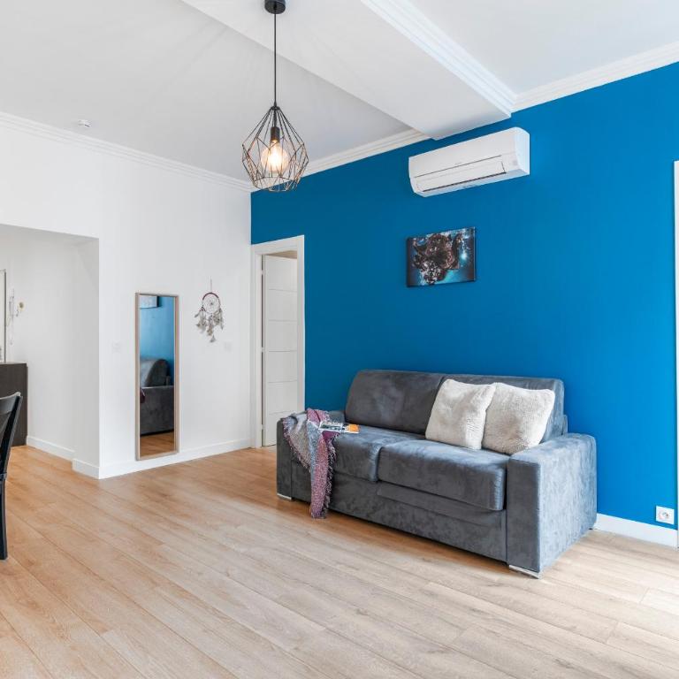 Center 2 min walk to beach quiet sunny balcony - Appartement 1 Chambre - 4