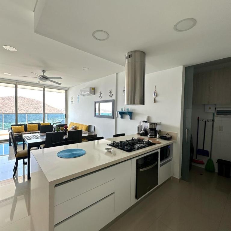 Apartamento con vista al mar y a la montaña en Santa Marta - Apartamento de 3 dormitorios - 7