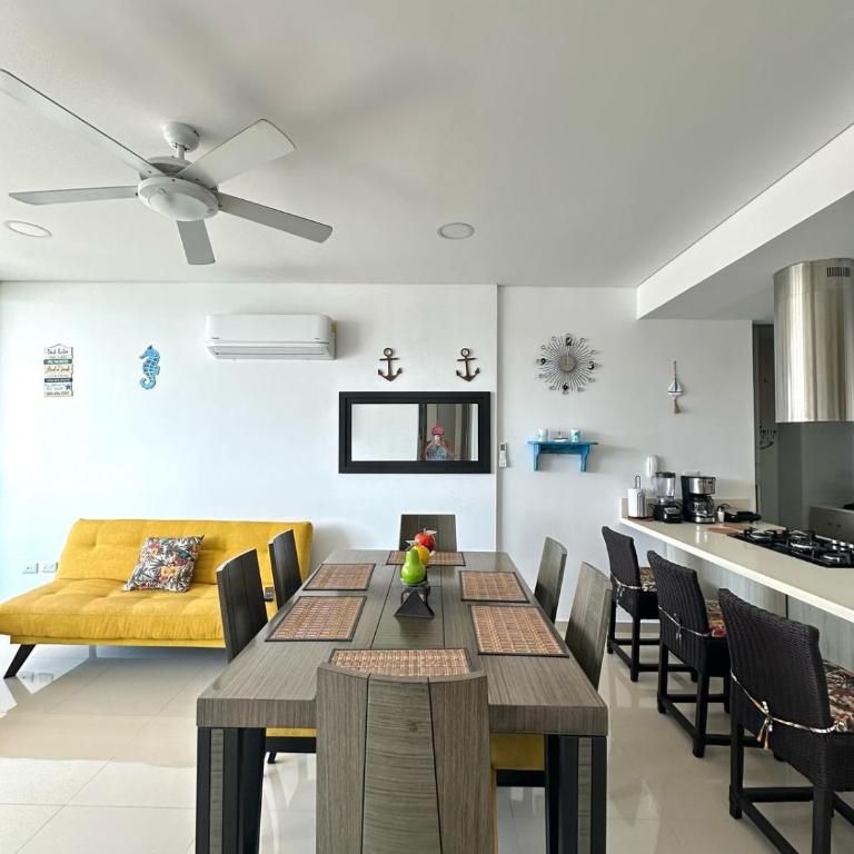 Apartamento con vista al mar y a la montaña en Santa Marta - Apartamento de 3 dormitorios - 6