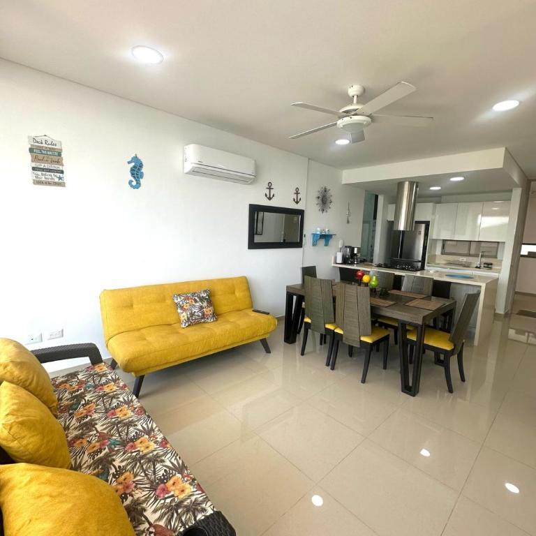 Apartamento con vista al mar y a la montaña en Santa Marta - Apartamento de 3 dormitorios - 10