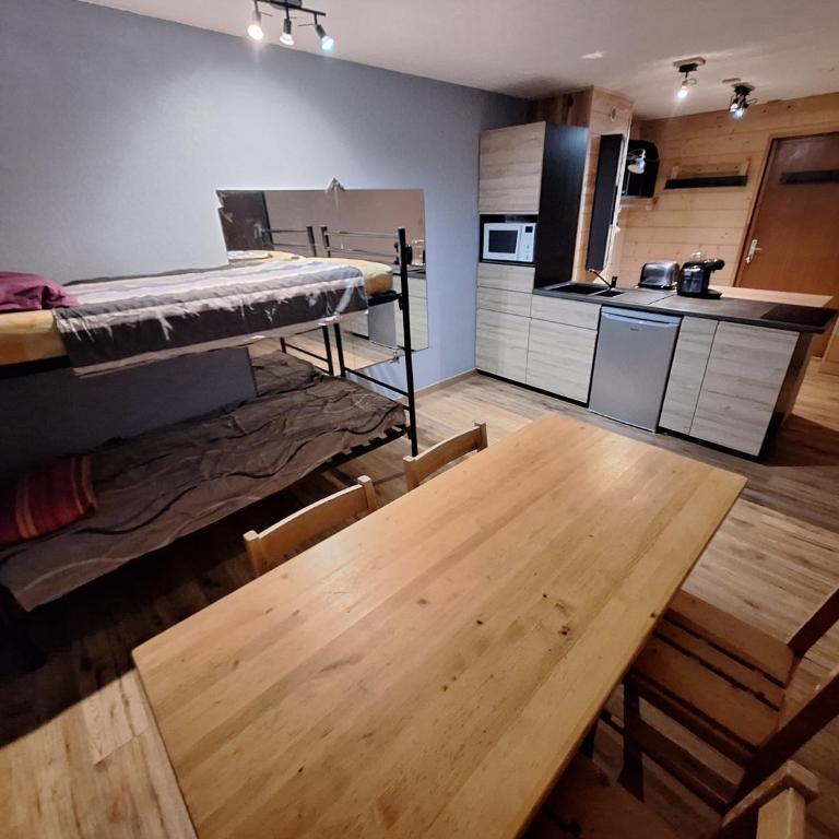 appartement 1650, vue imprenable sur la vallée, 50 m des pistes, 40 m2 - Two-Bedroom Apartment - 3