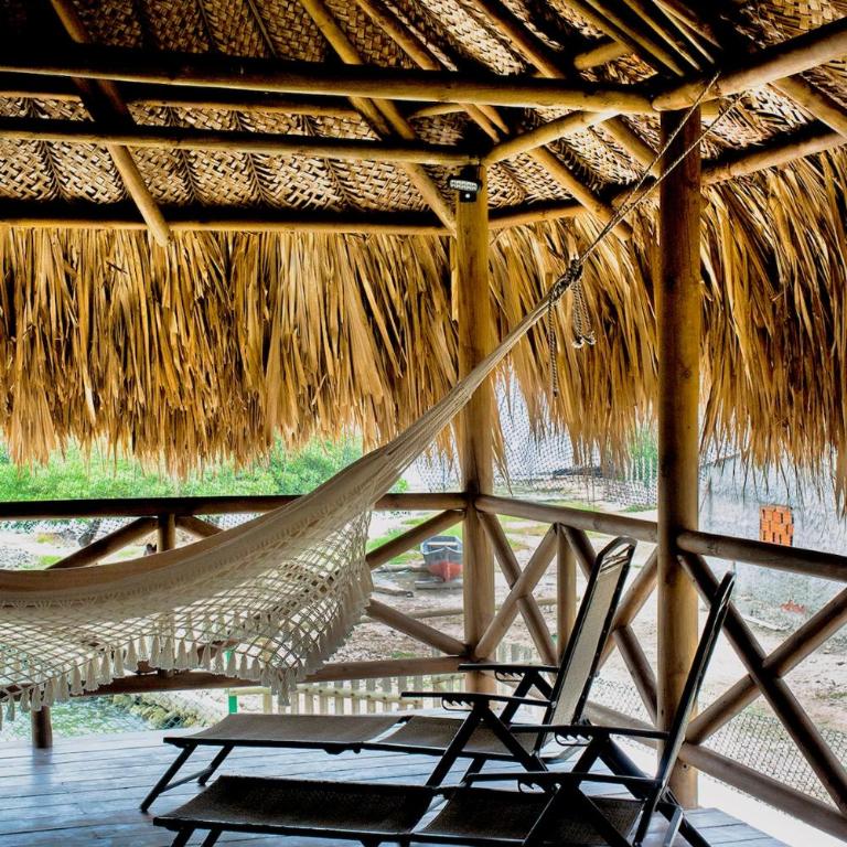 Suemar Cabaña de Playa en Isla de Tierra Bomba - Two-Bedroom House - 11