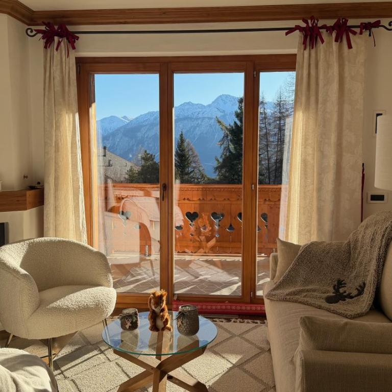 Romantic Alpine Retreat in Crans-Montana - Superior One-Bedroom Apartment with Balcony - 1