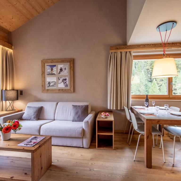 SWISSPEAK Resorts by Pierre & Vacances Premium Zinal - Ferienwohnung mit 1 Schlafzimmer und Terrasse oder Balkon (4 Personen) - 6