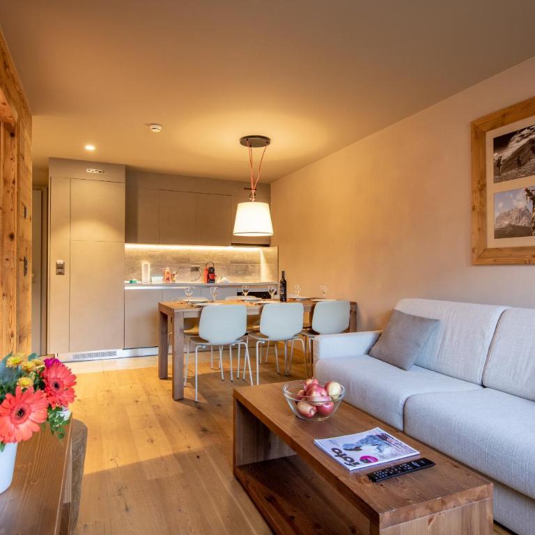 SWISSPEAK Resorts by Pierre & Vacances Premium Zinal - Apartment mit 2 Schlafzimmern und Terrasse oder Balkon (6 Personen) - 1