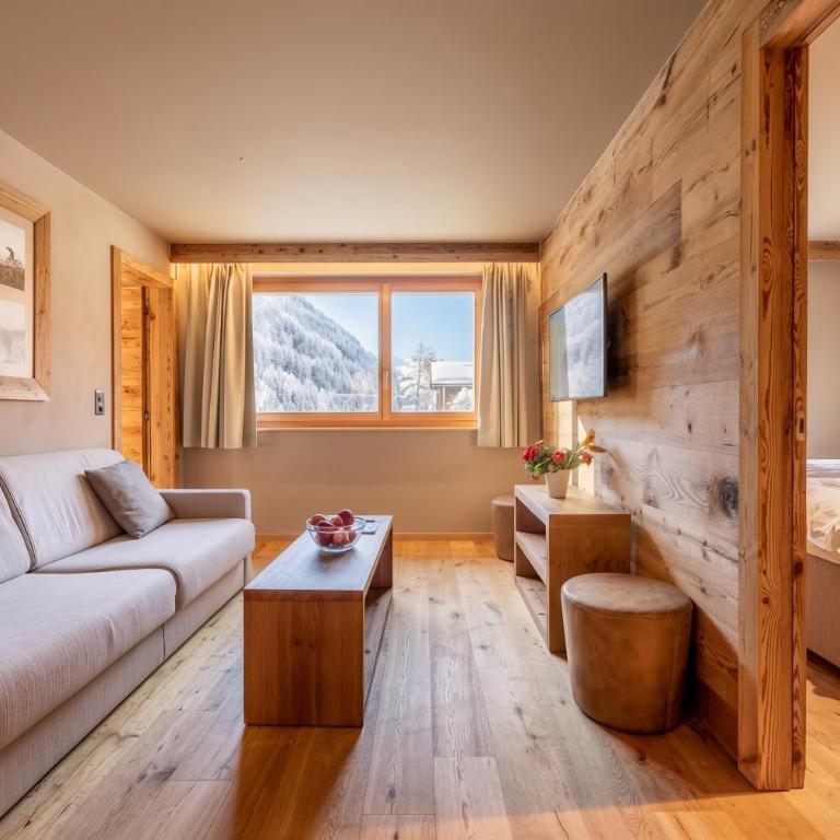 SWISSPEAK Resorts by Pierre & Vacances Premium Zinal - Apartment mit 2 Schlafzimmern und Terrasse oder Balkon (6 Personen) - 3