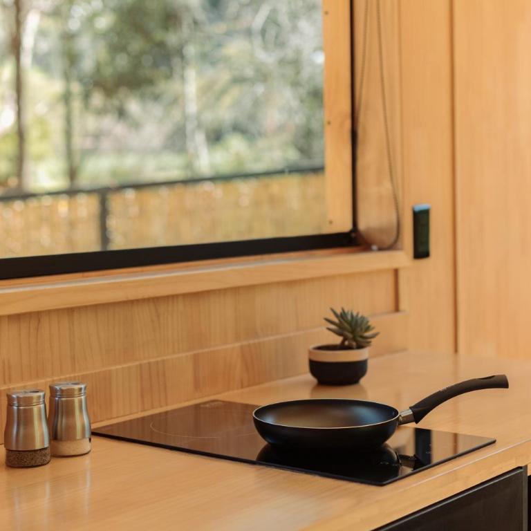 Earth Tones Tiny Homes & Suites - Estudio con vistas a las montañas - 6