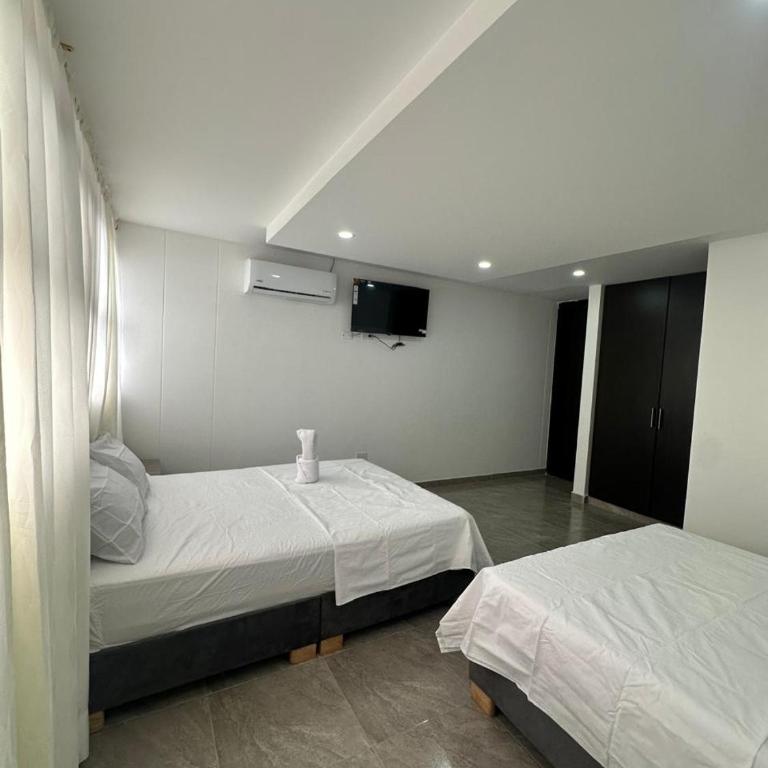 Hotel vizion - Habitación Doble - 2 camas - 2