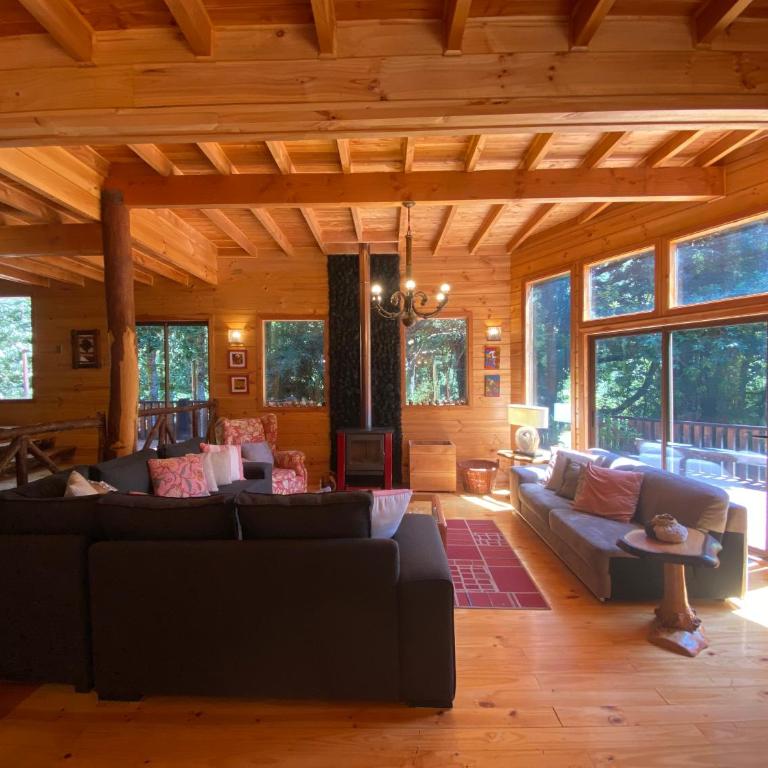 Casa Exclusiva en Reserva Huilo Huilo, 16 personas - Superior Family Room - 14