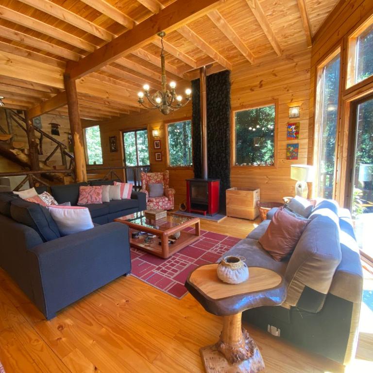 Casa Exclusiva en Reserva Huilo Huilo, 16 personas - Superior Family Room - 15