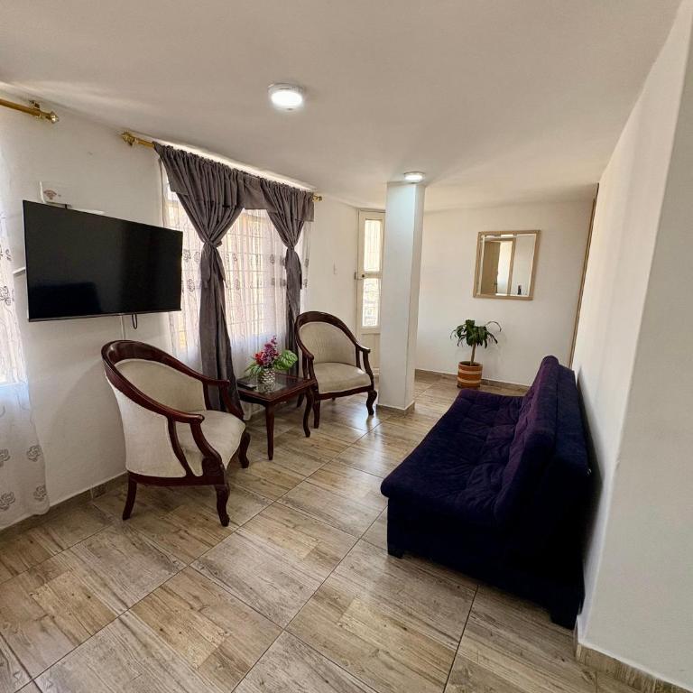 Apto buga valle cerca a la basilica con aire acondicionado - Three-Bedroom Apartment - 2