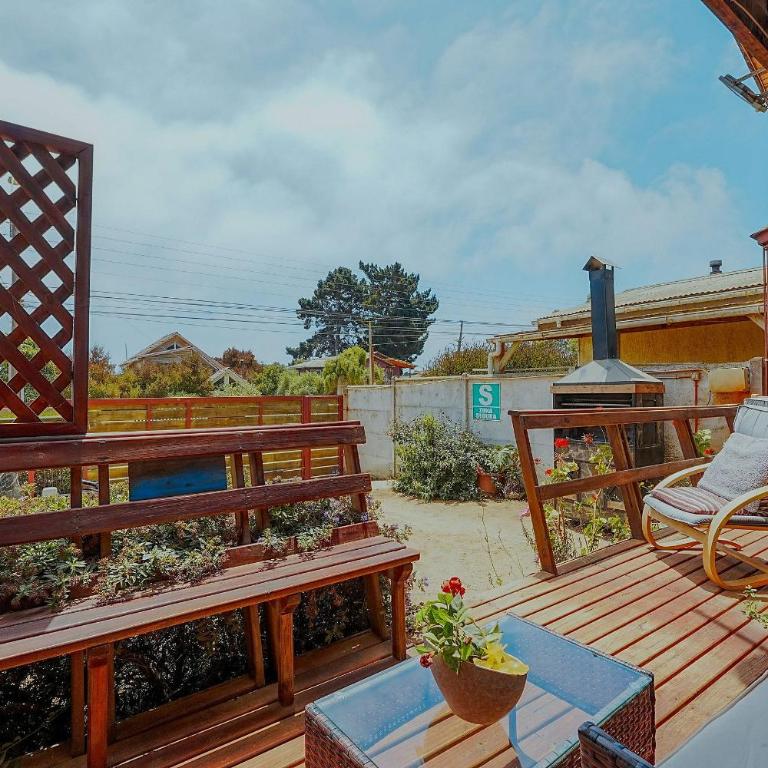 Algarrobo Cabaña a 2 cuadras Playa El Canelo+Wifi - Casa de 2 dormitorios - 17