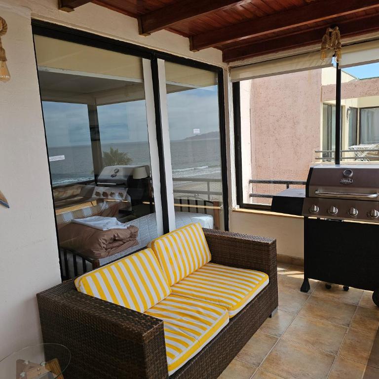 Gran Depto 12 Pers, Frente al Mar, 4 Esquinas, king,Queen,8 singles - Four-Bedroom Deluxe Apartment - 20