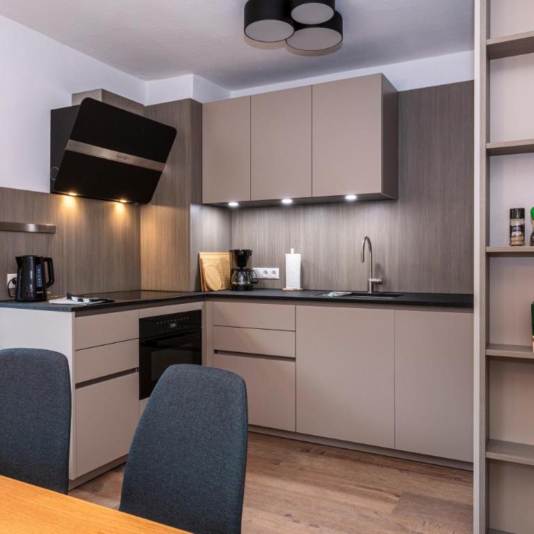 Großes Ferienhaus für 10 Personen mit Kachelofen & Bergblick - Appartement - 17