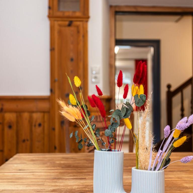 Großes Ferienhaus für 10 Personen mit Kachelofen & Bergblick - Appartement - 21