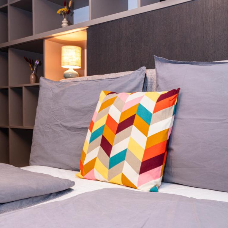 Großes Ferienhaus für 10 Personen mit Kachelofen & Bergblick - Appartement - 31