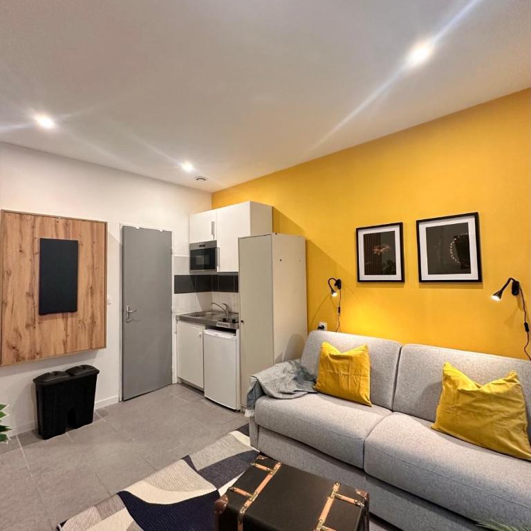 Mulhouse Gare Studio Wifi - Appartamento con 1 Camera da Letto - 5