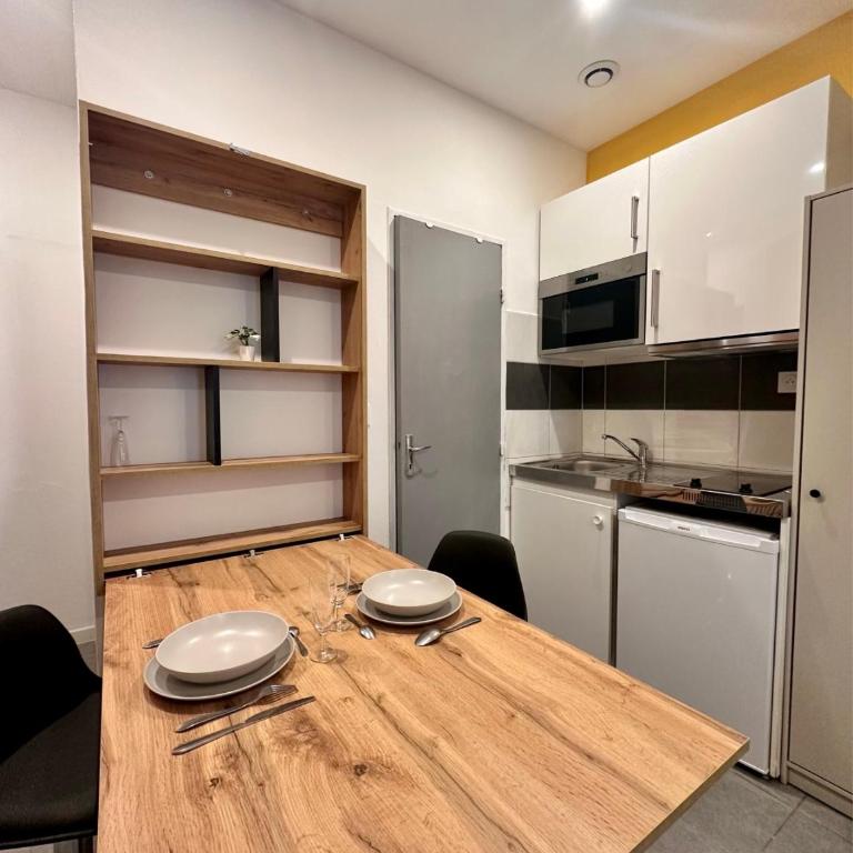Mulhouse Gare Studio Wifi - Appartamento con 1 Camera da Letto - 4