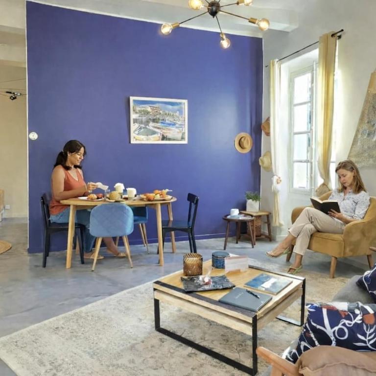 Azzurella - Suberbe T2 tout neuf, à 3min du vieux port avec parking inclus - BY AURAconciergerie - Deluxe Apartment mit 1 Schlafzimmer - 3