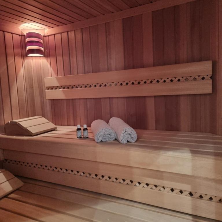 Apartment Zum Landarzt inklusive Sauna - Apartment mit 4 Schlafzimmern und einem Balkon - 3