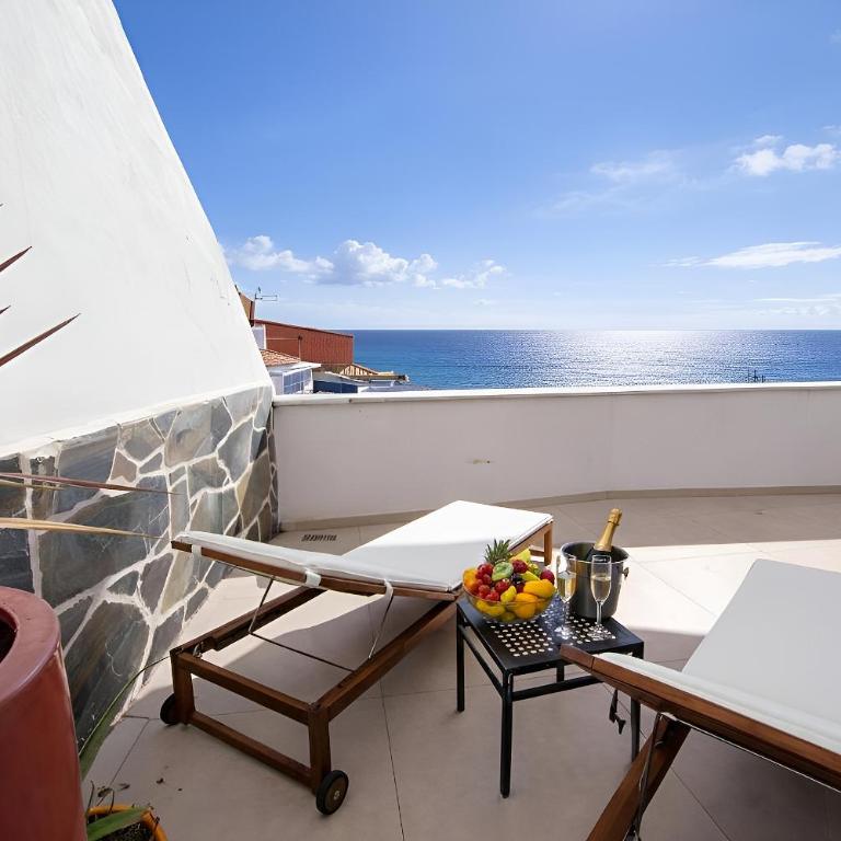 Unique house with cave by the sea with private terrace - Casa con 1 dormitorio - 1