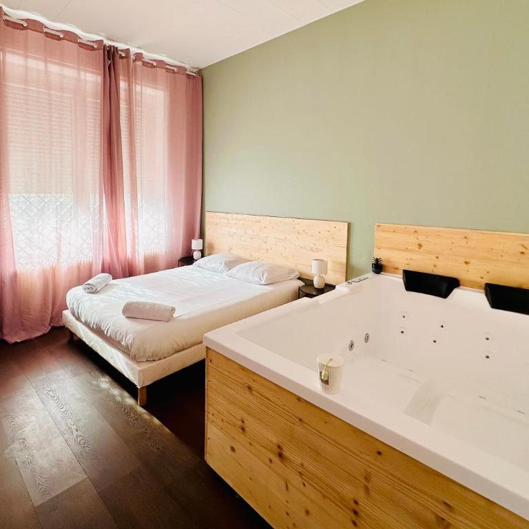 A0 Grand Appartement, Jaccuzi, et extérieur Thermal Artem à 200m - Appartement 2 Chambres - 1