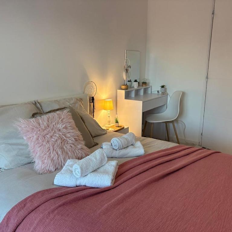 Douceur d'Azur T4 plage à pied - Appartement avec Balcon - 10