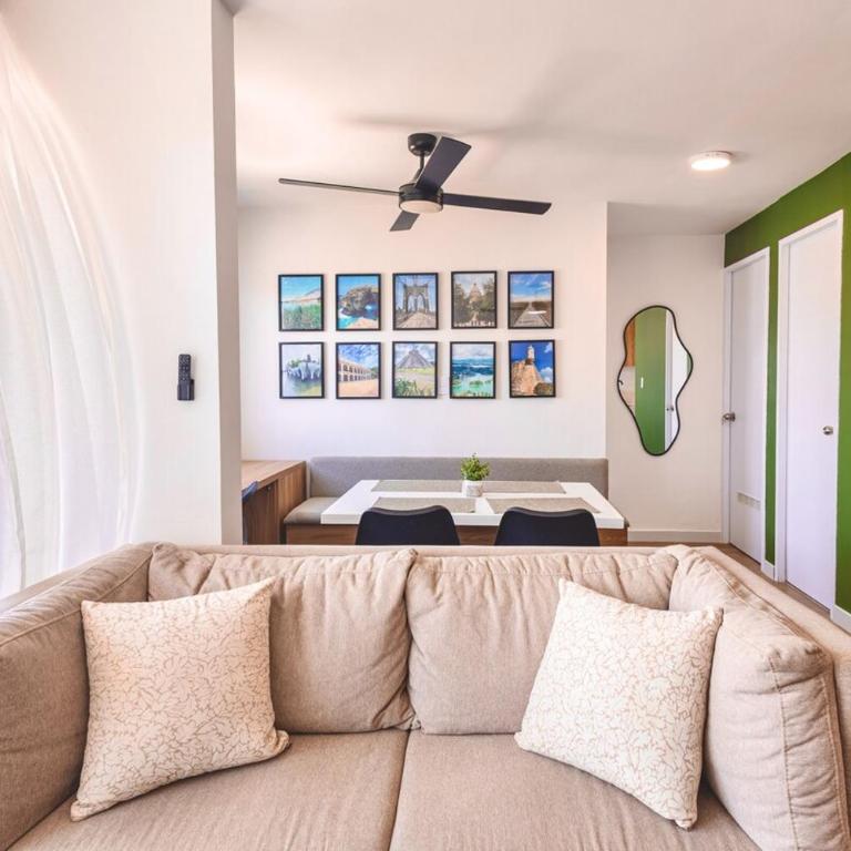 Apartamento moderno cerca del mar y centro - Two-Bedroom Apartment - 14