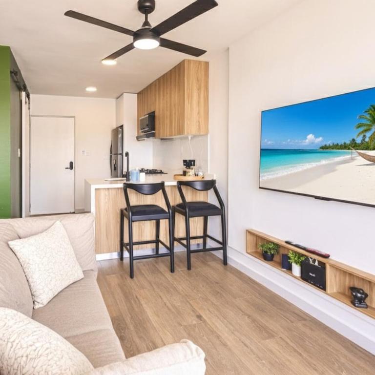 Apartamento moderno cerca del mar y centro - Two-Bedroom Apartment - 17