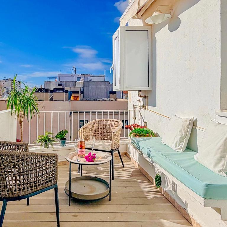 Bonaire Penthouse Sitges 2 terraces steps from beach - Apartamento Ático - 1