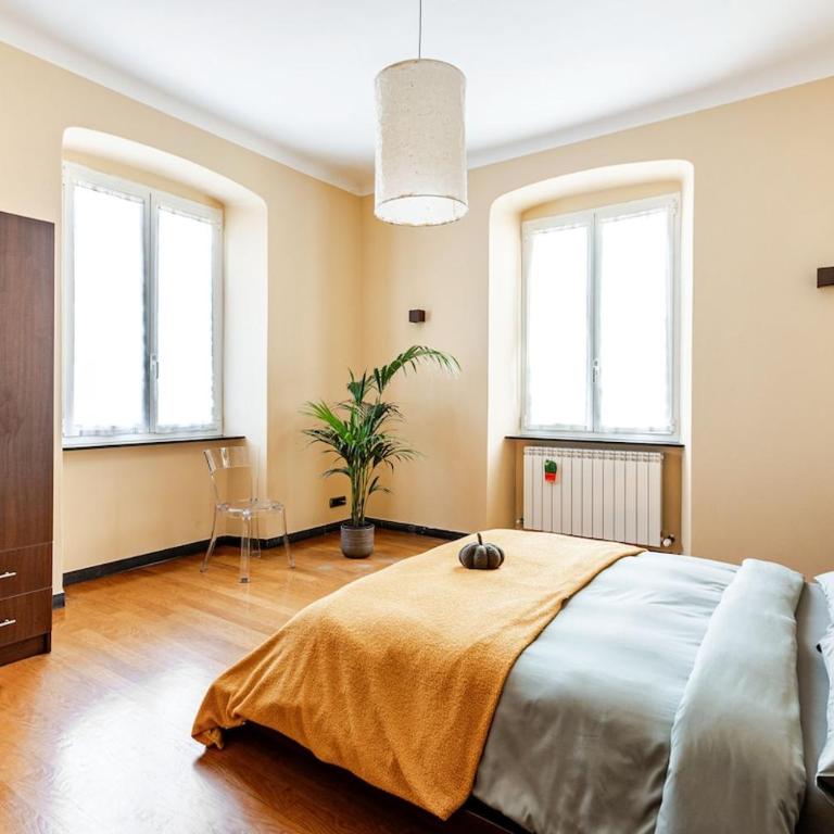 Sea & Soul Genova, 120 m2, centro città, parcheggio gratuito nella Blu Area - Two-Bedroom Apartment - 4