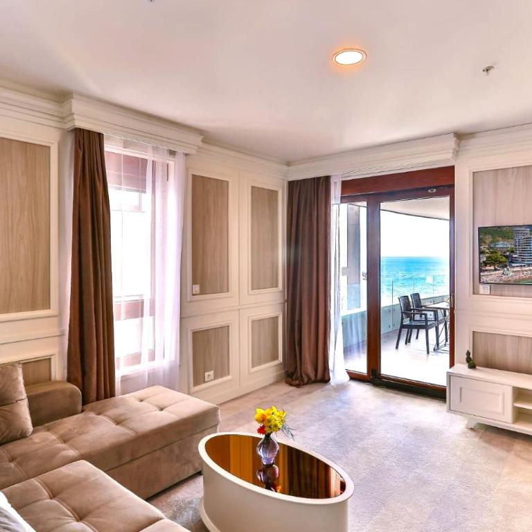 Royalis Suites Rafailovici - Beachfront Sea View Apartments - Deluxe Suite with Sea View - 6