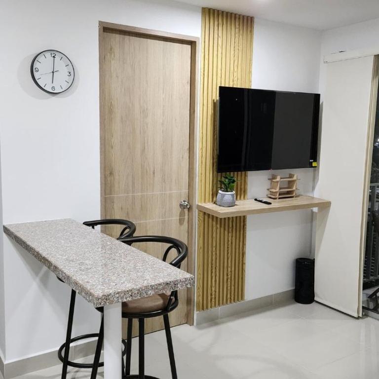 Descanso perfecto en Santa Marta con Piscina - Two-Bedroom Apartment - 4