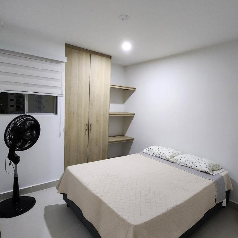 Descanso perfecto en Santa Marta con Piscina - Two-Bedroom Apartment - 5