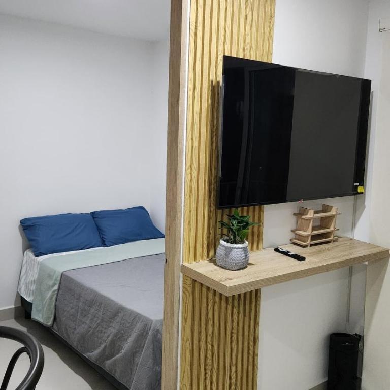 Descanso perfecto en Santa Marta con Piscina - Two-Bedroom Apartment - 16