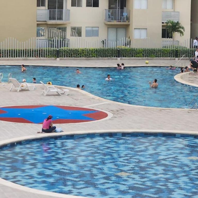 Descanso perfecto en Santa Marta con Piscina - Two-Bedroom Apartment - 28