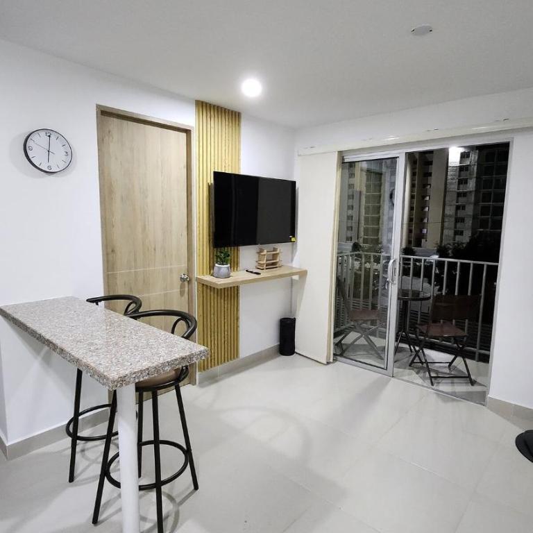 Descanso perfecto en Santa Marta con Piscina - Two-Bedroom Apartment - 31