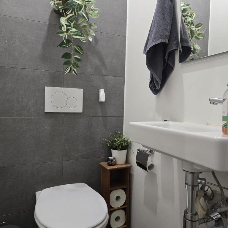 welcome geneva - Chambre Double avec Salle de Bains Commune - 7