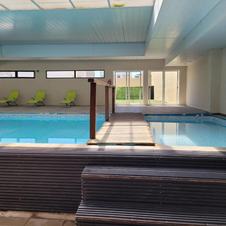 Monoambiente Michell vista al mar pileta climatizada - One-Bedroom Apartment - 10