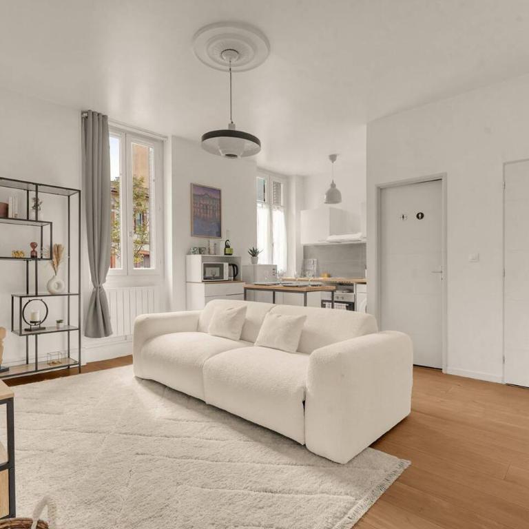 Toulouse Chic & Cosy – Beau T2 avec Parking - Apartment - 10