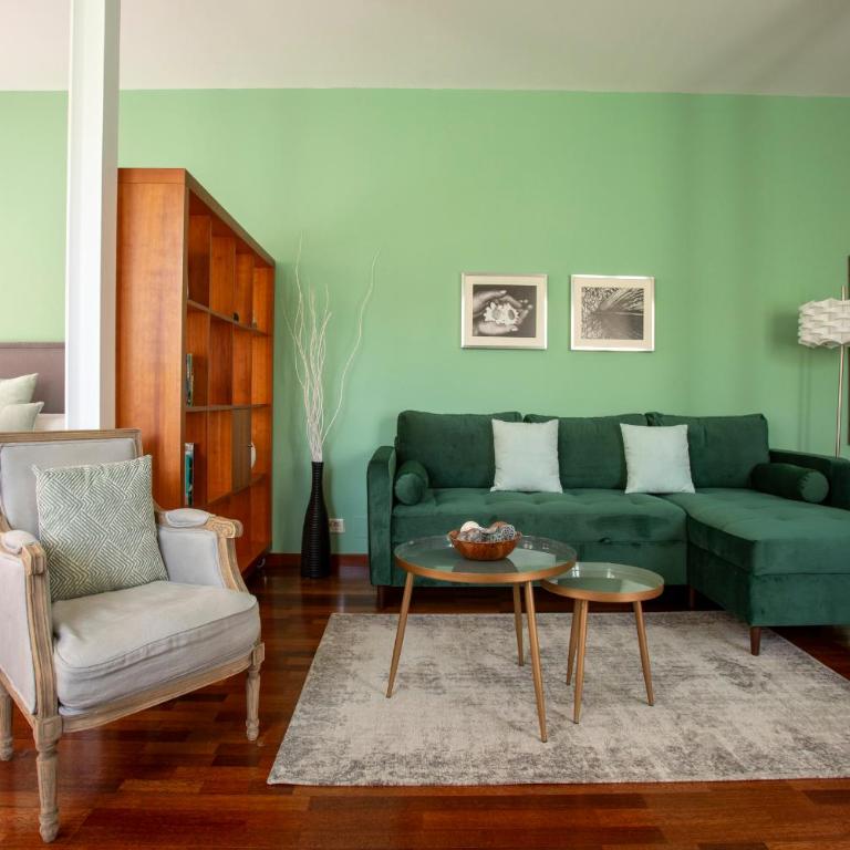 The Luxury Open Space MACBA loft - One-Bedroom Loft Apartment with Balcony - 4