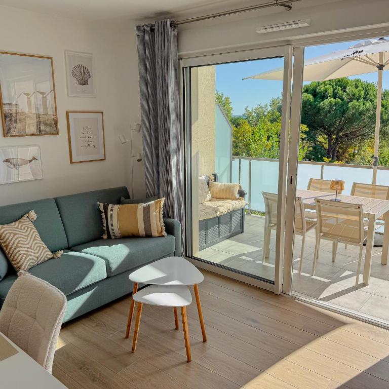 Hespera, Exceptionnel, Classé 3 étoiles, Vue mer, Accès plage direct, Parking privé - Appartement 1 Chambre - 7