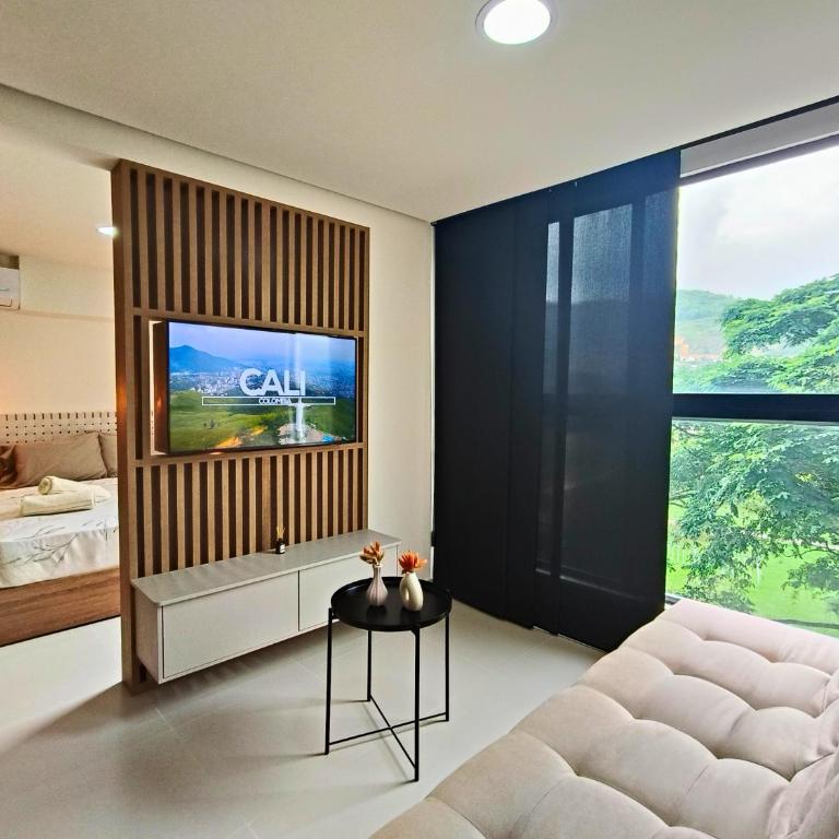 Cali - Apartaestudios Edificio Miro Living Guadalupe - Deluxe Queen Studio - 21