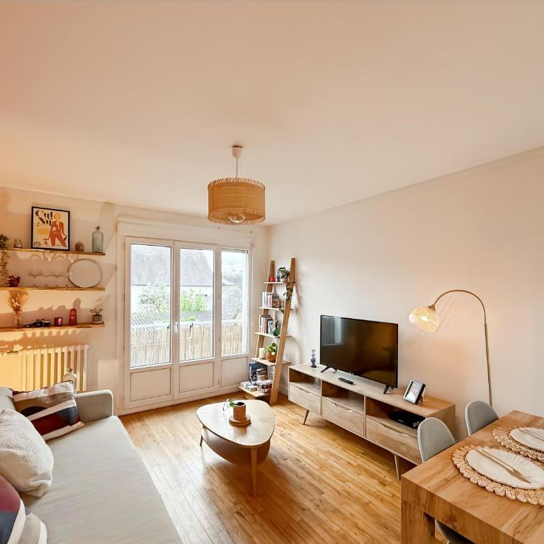 Le Joliot - Spacieux & Lumineux - Métro Rennes - Apartment mit 2 Schlafzimmern - 14