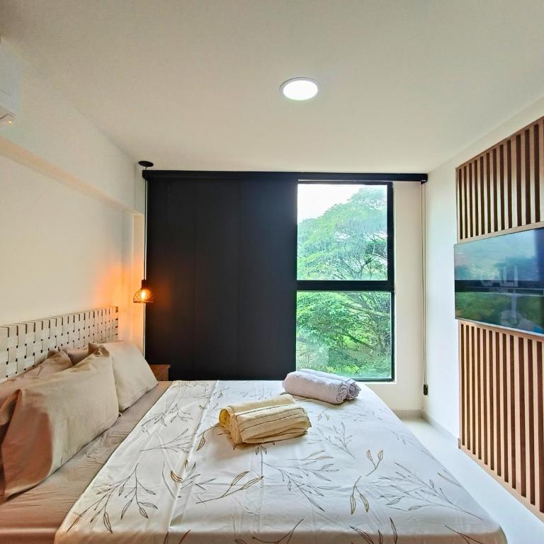 Cali - Apartaestudios Edificio Miro Living Guadalupe - Estudio Deluxe con cama grande - 9