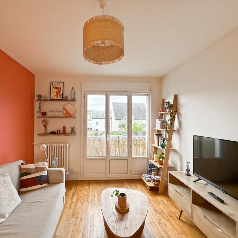 Le Joliot - Spacieux & Lumineux - Métro Rennes - Apartment mit 2 Schlafzimmern - 19