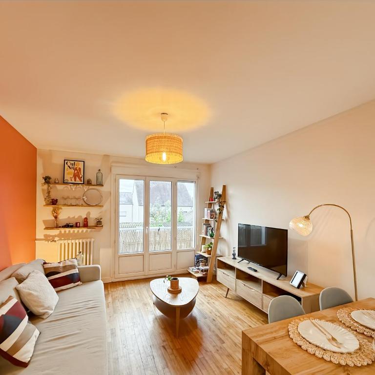 Le Joliot - Spacieux & Lumineux - Métro Rennes - Apartment mit 2 Schlafzimmern - 21